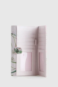 Iris Floral Large Wallet