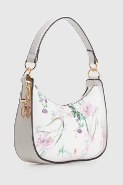 Iris Floral Shoulder Bag