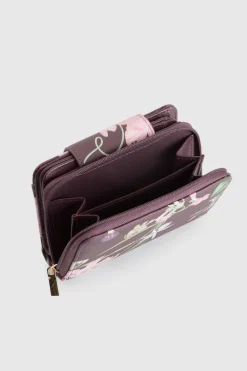 Iris Floral Small Tab Wallet