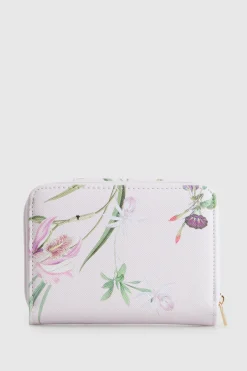 Iris Floral Small Tab Wallet