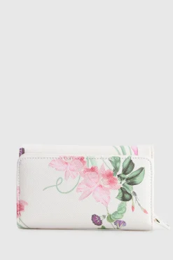 Iris Floral Trifold Wallet
