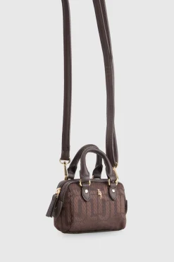 Jacquard Micro Crossbody Bag