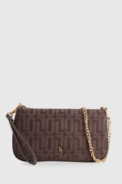 Jacquard Shoulder Pouch Bag