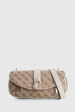 Jessa Logo Flap Crossbody Bag