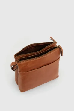Josie Leather Crossbody Bag