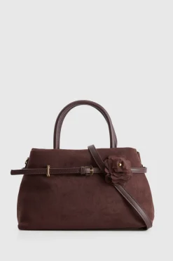 Lana Suede Small Tote Bag