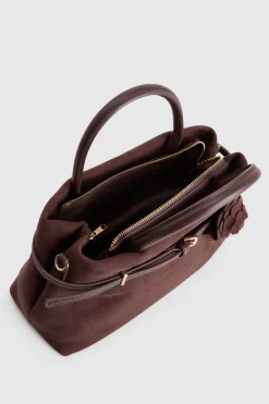 Lana Suede Small Tote Bag