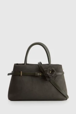 Lana Suede Small Tote Bag