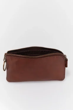 Leather Curved Coin Purse