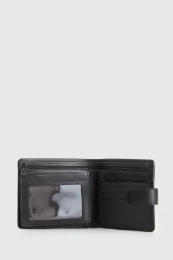 Leather Tab Wallet