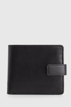 Leather Tab Wallet
