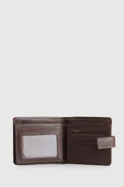 Leather Tab Wallet