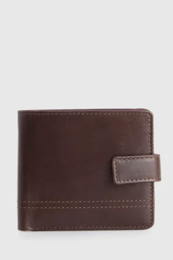 Leather Tab Wallet