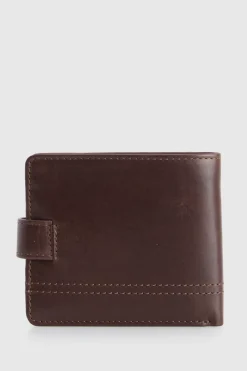Leather Tab Wallet