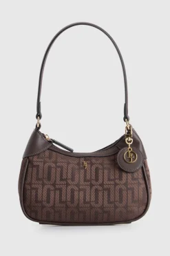 Logo Jacquard Shoulder Bag