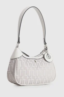 Logo Jacquard Shoulder Bag