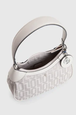 Logo Jacquard Shoulder Bag