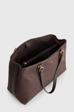 Logo Jacquard Tote Bag
