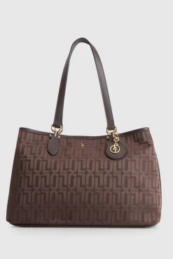 Logo Jacquard Tote Bag