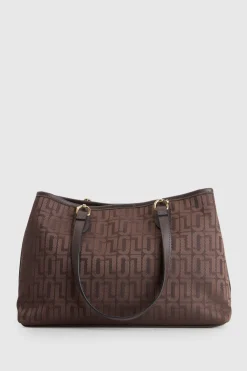 Logo Jacquard Tote Bag