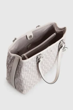 Logo Jacquard Tote Bag