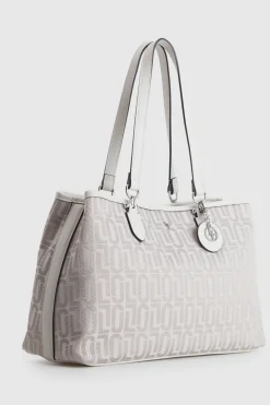 Logo Jacquard Tote Bag
