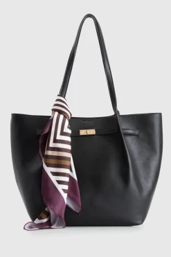 Lottie Belted Scarf Tote Bag