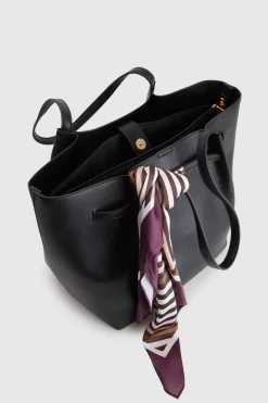 Lottie Belted Scarf Tote Bag