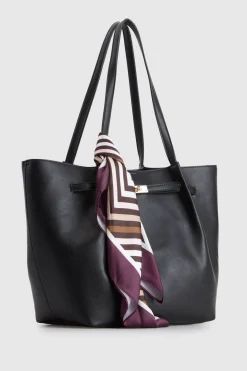 Lottie Belted Scarf Tote Bag