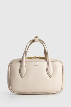 Lucia Leather Bowling Bag