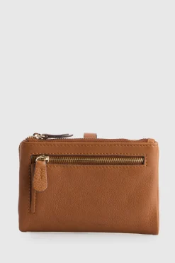 Maisy Leather Medium Tab Wallet