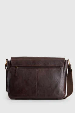 Marcus Leather EW Satchel