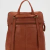 Maya Leather Convertible Backpack