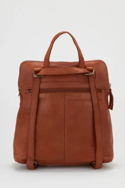 Maya Leather Convertible Backpack