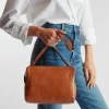 Maya Leather Crossbody Bag