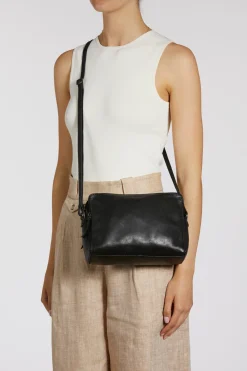 Maya Leather Crossbody Bag