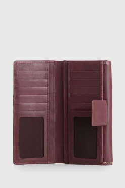 Maya Leather Large Clutch