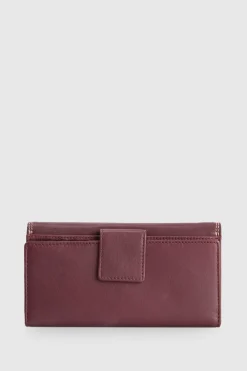 Maya Leather Large Clutch