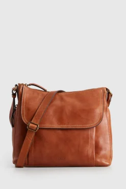 Maya Leather Large Crossbody Bag