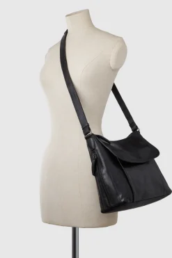 Maya Leather Large Crossbody Bag