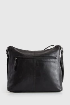 Maya Leather Large Crossbody Bag