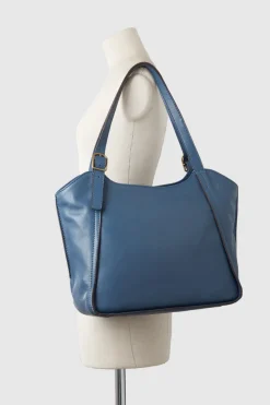 Maya Leather Tote Bag