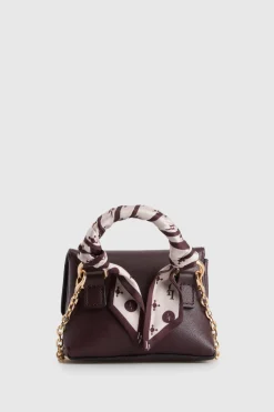 Micro Crossbody With Scarf