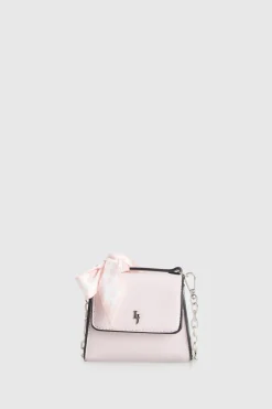 Micro Scarf Top Handle Bag