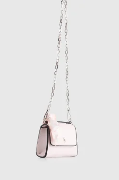 Micro Scarf Top Handle Bag