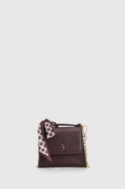 Micro Scarf Top Handle Bag