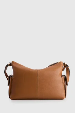 Narda Leather Large Crossbody Bag