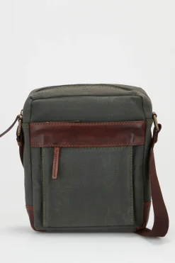 Noah Canvas/Lea Trim NS Satchel