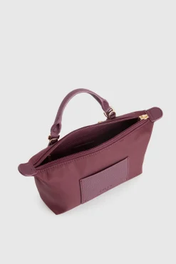 Noosa Leather Trim Crossbody Bag