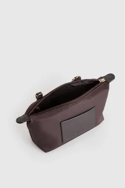 Noosa Leather Trim Crossbody Bag